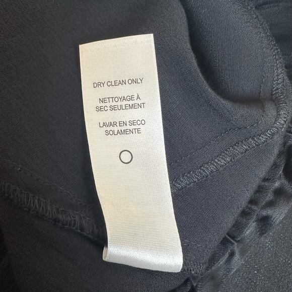 Frame Black Satin Joggers Elastic Waist sz XS NWOT - Picture 11 of 13